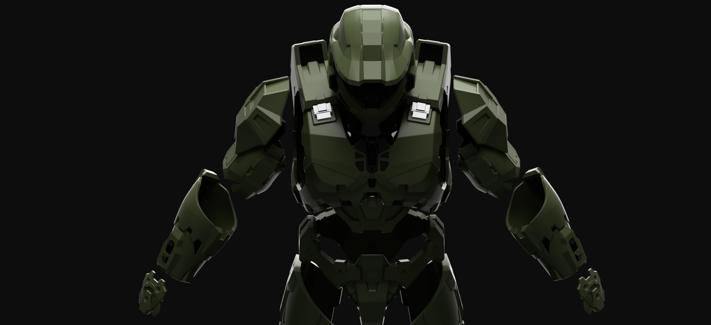 [Halo Infinite] GEN III MARK VI Master Chief 3D Print Files