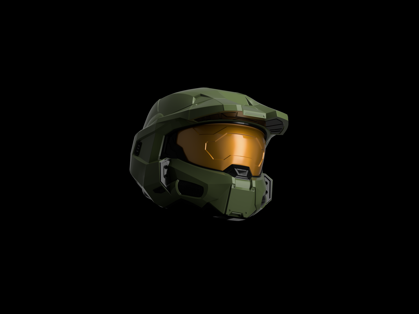 [Halo Infinite] GEN III MARK VI Master Chief Helmet 3D Print Files