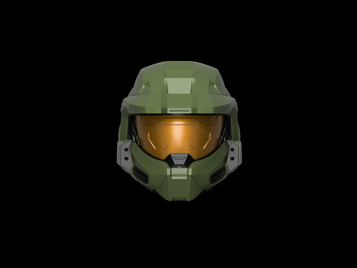 [Halo Infinite] GEN III MARK VI Master Chief Helmet 3D Print Files