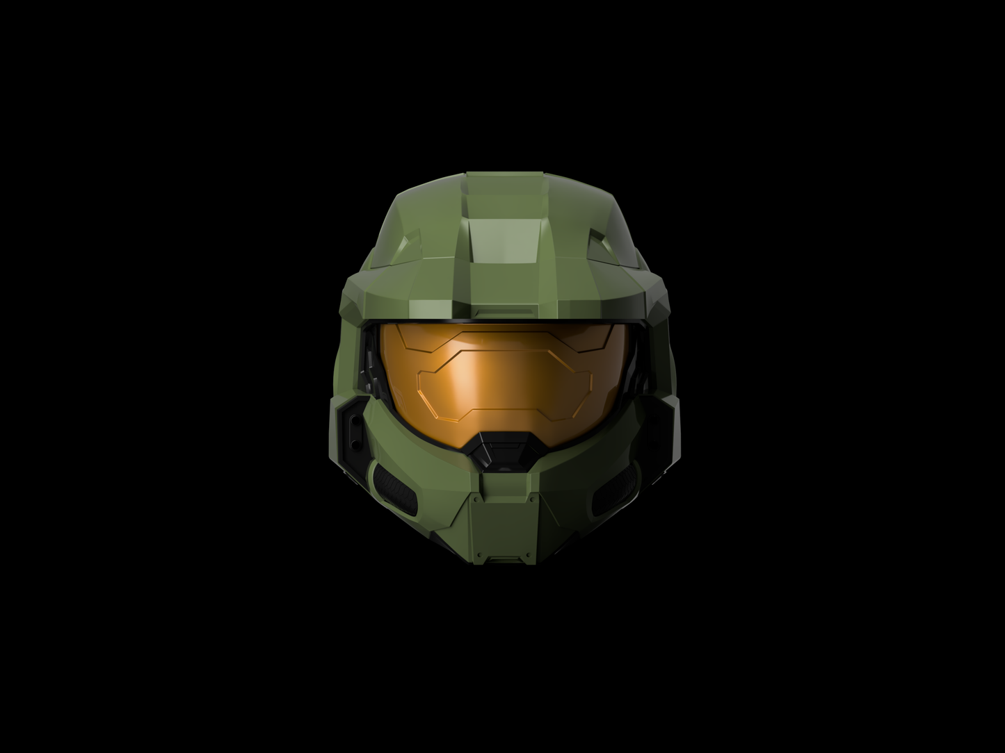 [Halo Infinite] GEN III MARK VI Master Chief Helmet 3D Print Files
