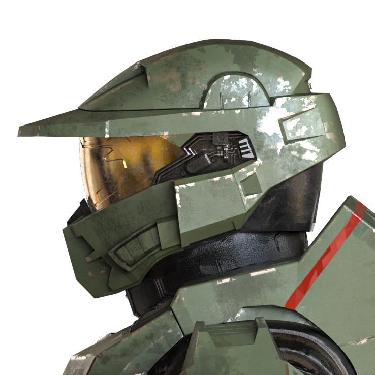 [Halo Legends]  MARK IV-B Helmet 3D Print Files