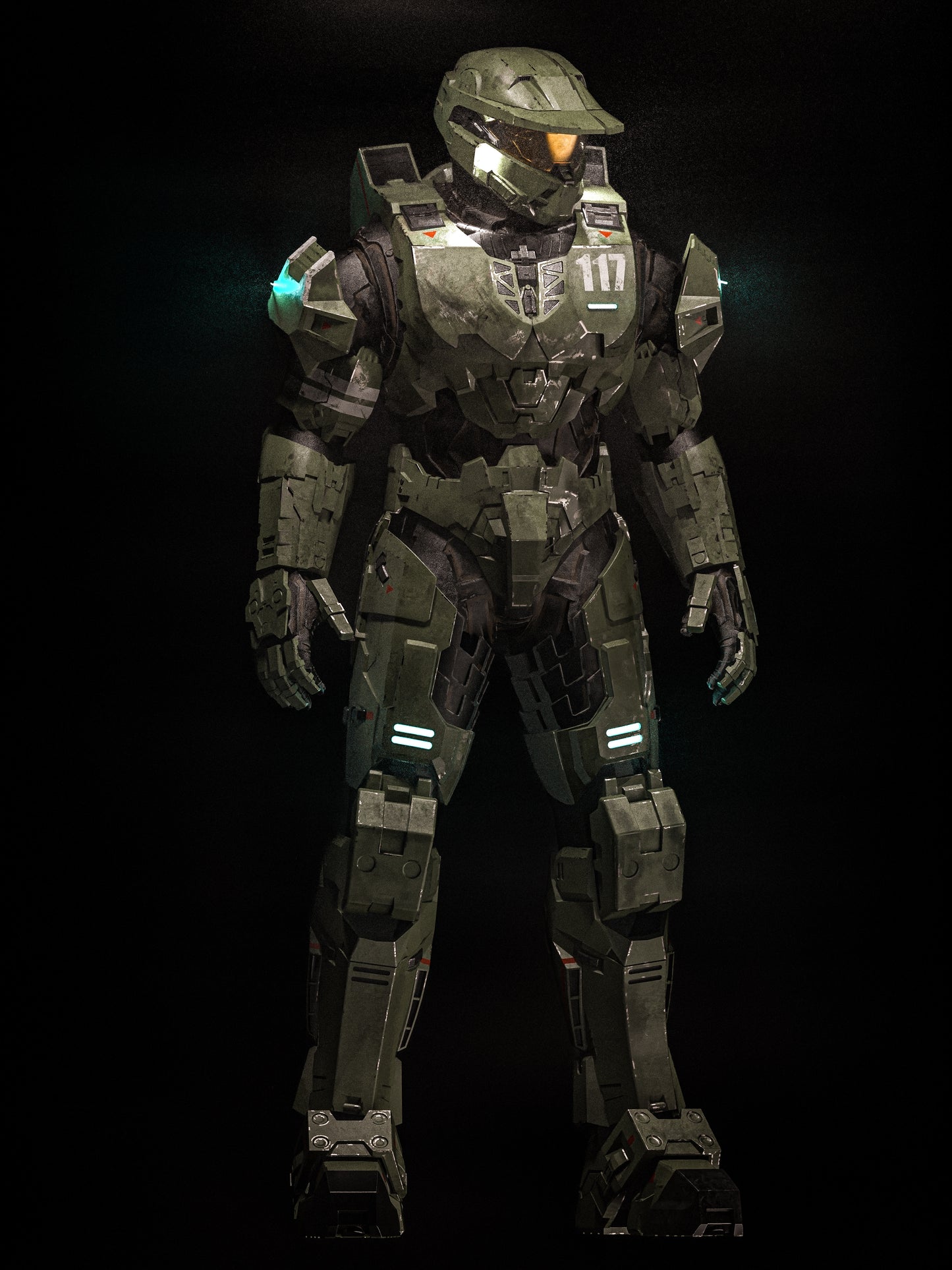 [Halo Legends] MARK IV-D Armor 3D Print Files