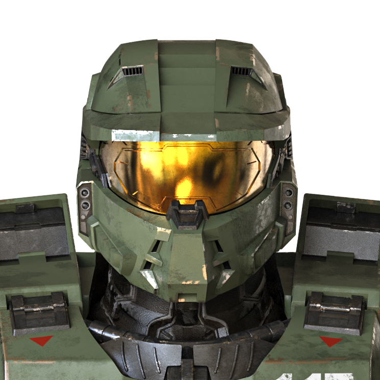 [Halo Legends]  MARK IV-B Helmet 3D Print Files