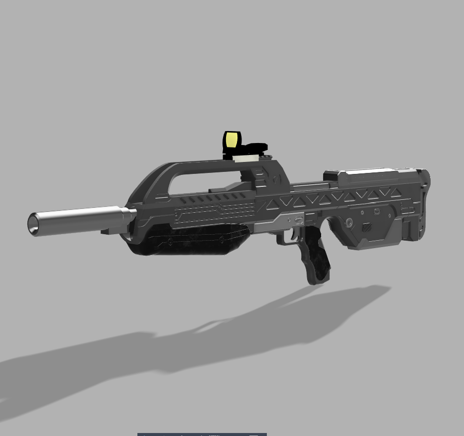[Halo] Battle Rifle 3D Print Files