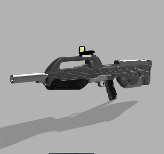 Halo Battle Rifle 3D Print Files
