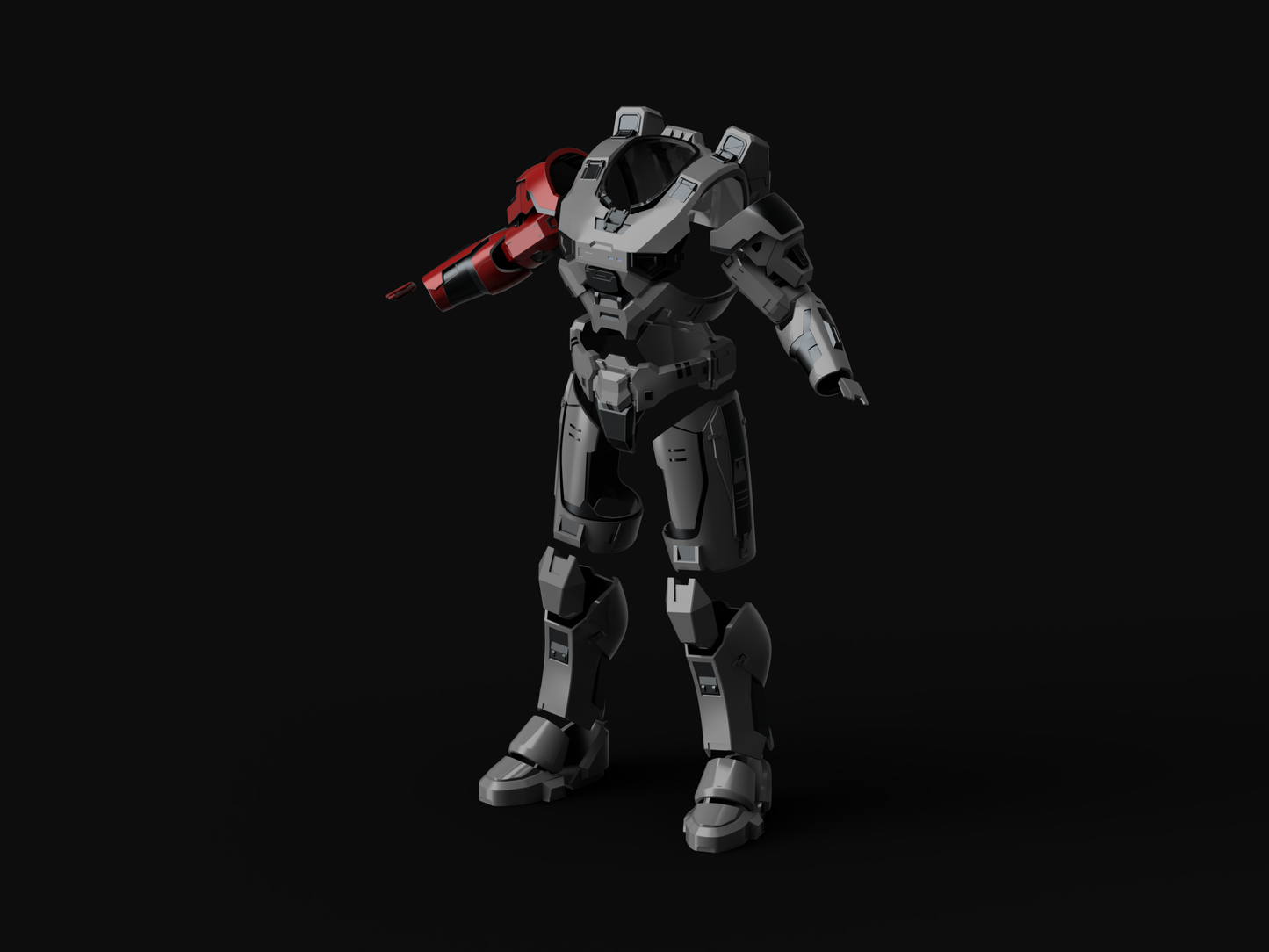 [Halo Infinite] MARK VII Body 3D Print Files