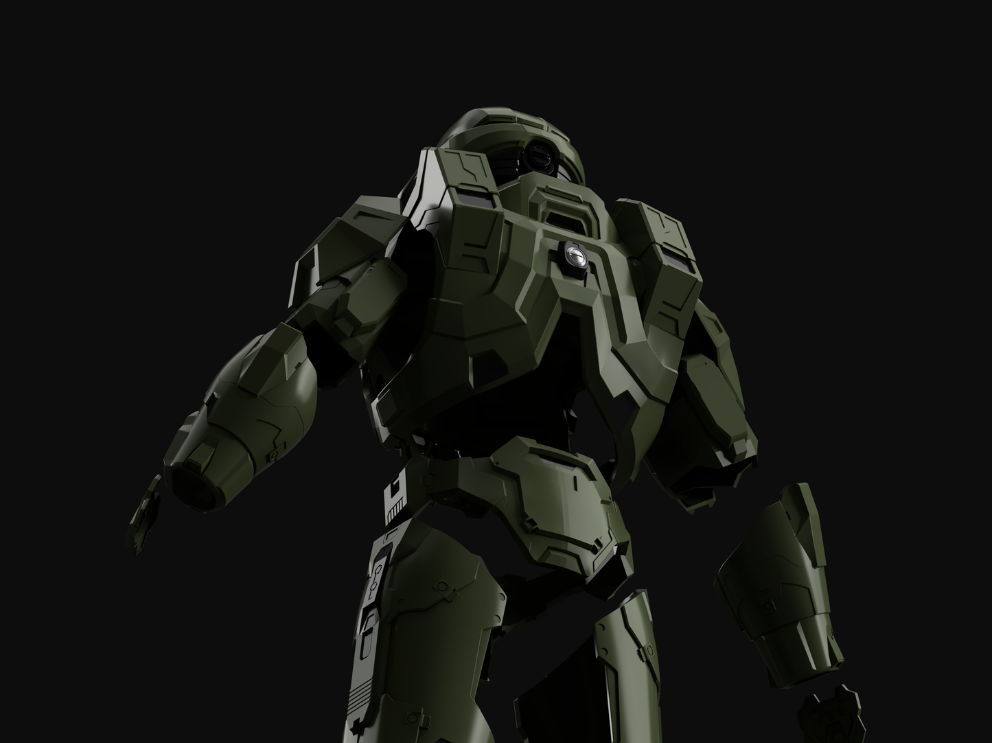 [Halo Infinite] GEN III MARK VI Master Chief 3D Print Files