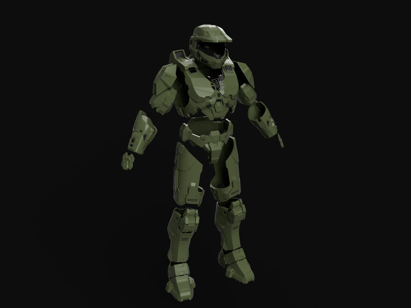 [Halo Infinite] GEN III MARK VI Master Chief 3D Print Files