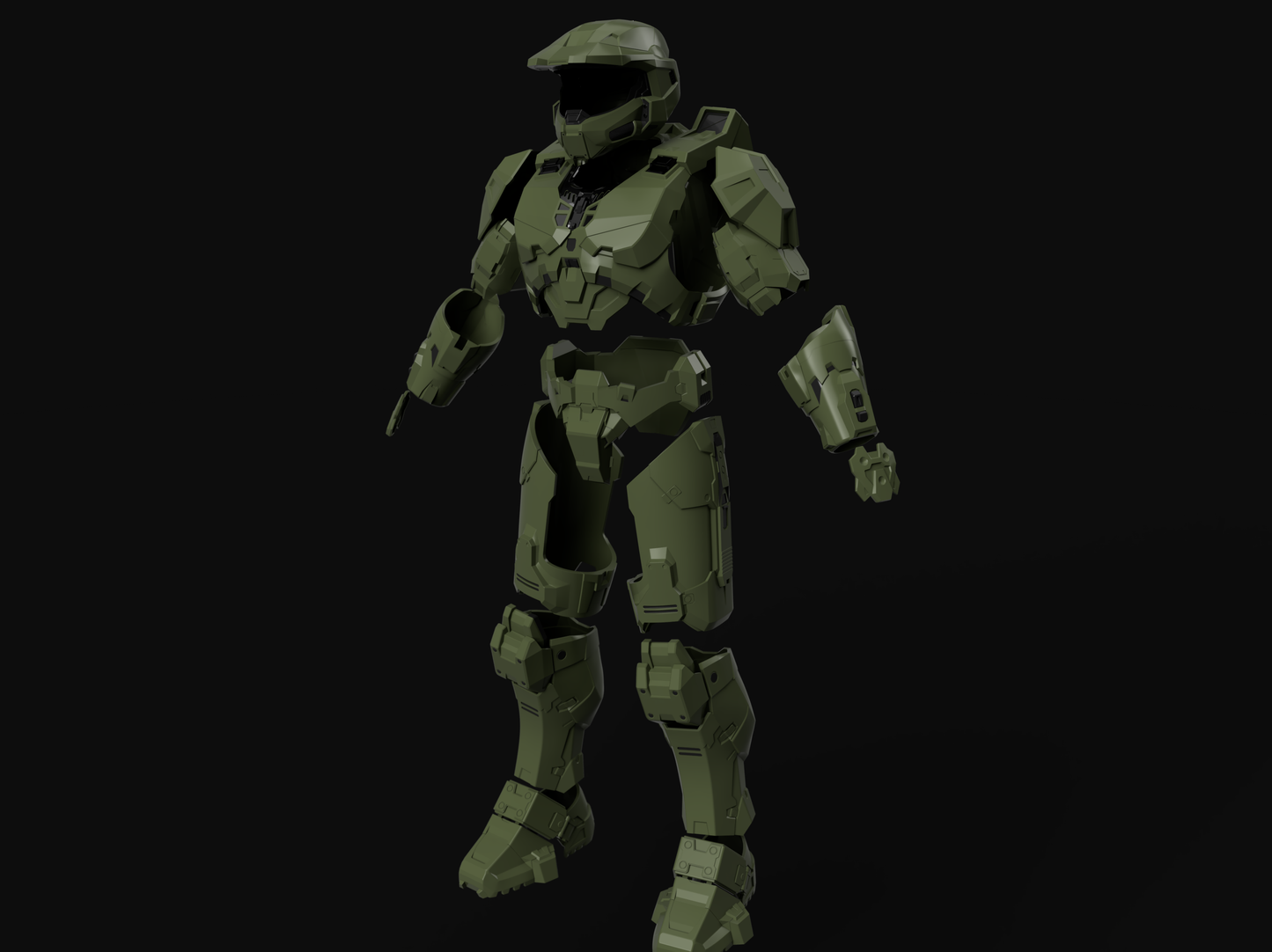 [Halo Infinite] GEN III MARK VI Master Chief 3D Print Files