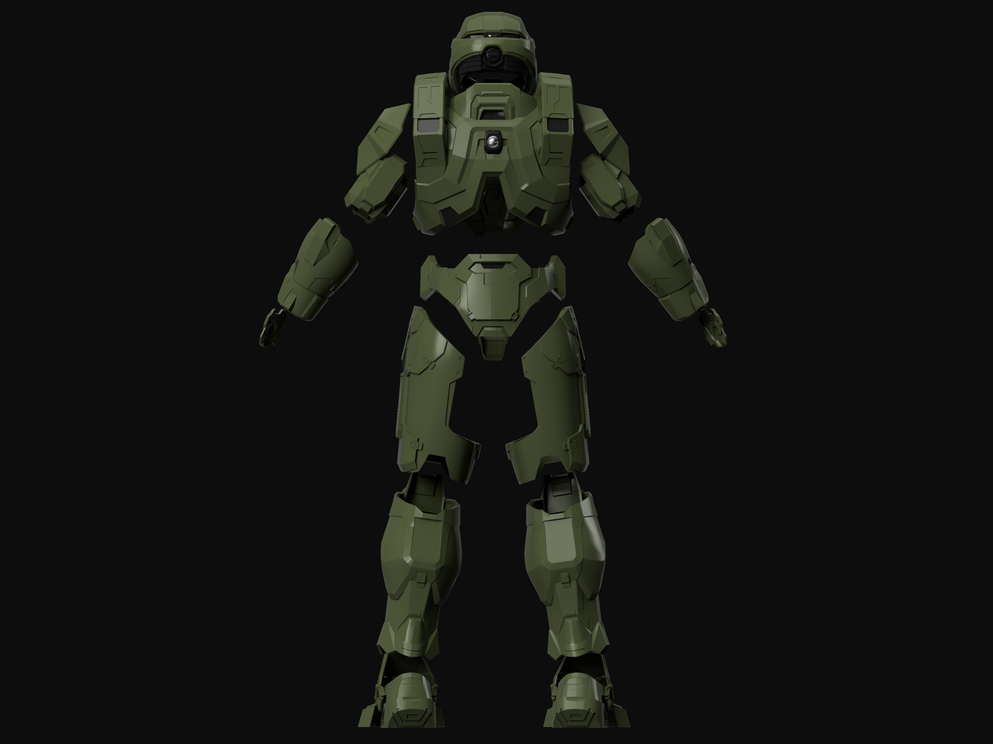 [Halo Infinite] GEN III MARK VI Master Chief 3D Print Files