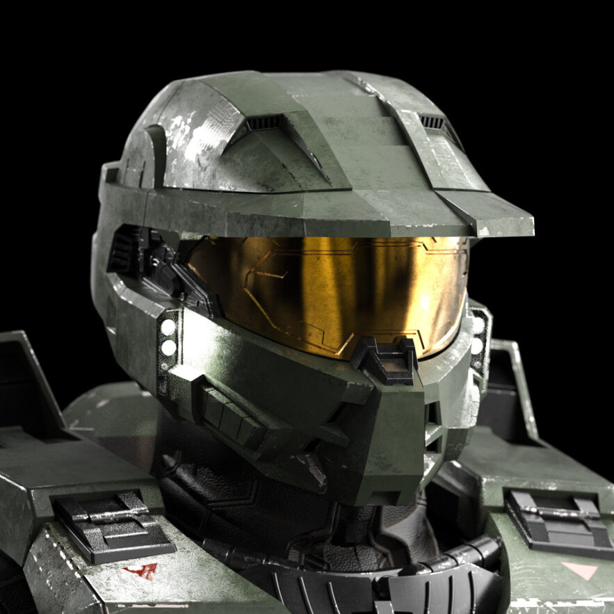 [Halo Legends] MARK IV-B Helmet 3D Print Files – Makyr Industries